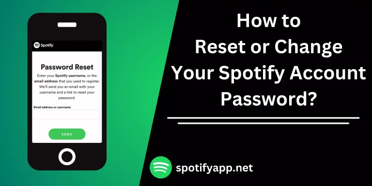 How To Reset Or Change Spotify Password